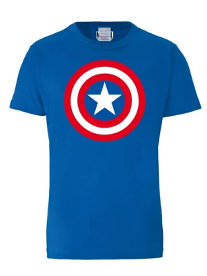 Foto van product LOGOSHIRT Shirt 'Captain America' blauw
