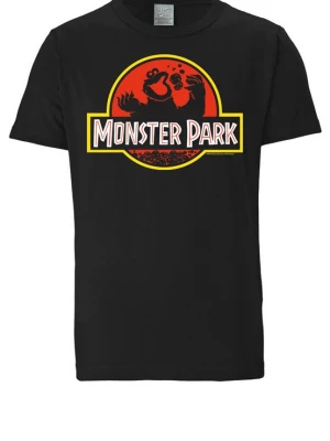 Foto van product LOGOSHIRT Shirt 'Cookie Monster - Monster Park' zwart