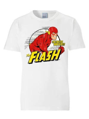 Foto van product LOGOSHIRT Shirt 'DC Comics - Flash, Fastest Man Alive' offwhite