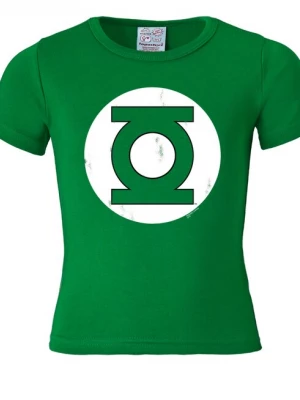 Foto van product LOGOSHIRT Shirt 'DC Comics Green Lantern Logo' groen / wit