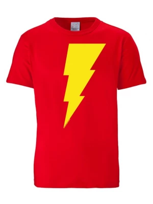 Foto van product LOGOSHIRT Shirt 'DC Comics - Shazam' rood