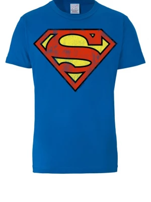 Foto van product LOGOSHIRT Shirt 'DC Comics – Superman' blauw