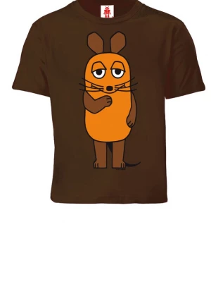 Foto van product LOGOSHIRT Shirt 'Die Sendung mit der Maus - Maus' bruin
