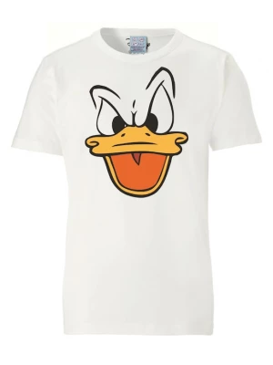 Foto van product LOGOSHIRT Shirt 'Donald Duck – Face' wit