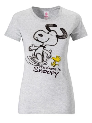 Foto van product LOGOSHIRT Shirt geel / grijs / zwart