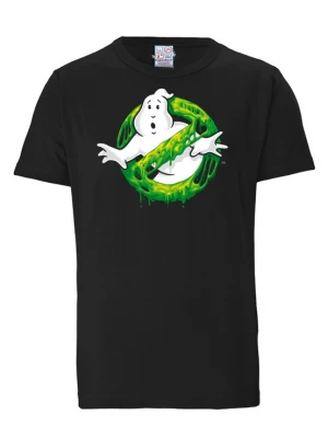 Foto van product LOGOSHIRT Shirt 'Ghostbusters Slime Logo' groen / zwart / wit