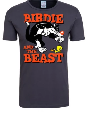 Foto van product LOGOSHIRT Shirt 'Looney Tunes' blauw / grijs / gemengde kleuren