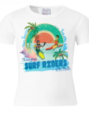 Foto van product LOGOSHIRT Shirt neonblauw / groen / wit