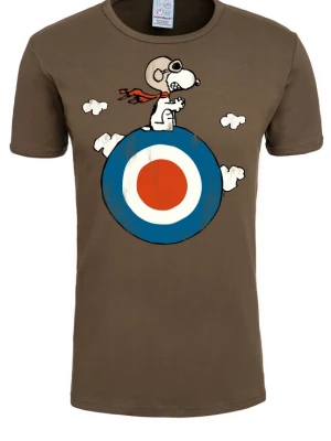 Foto van product LOGOSHIRT Shirt 'Snoopy' blauw / olijfgroen / rood / wit