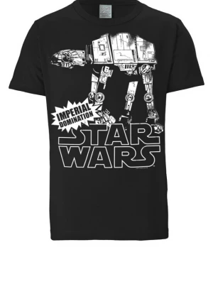 Foto van product LOGOSHIRT Shirt 'Star Wars - AT-AT' zwart / wit