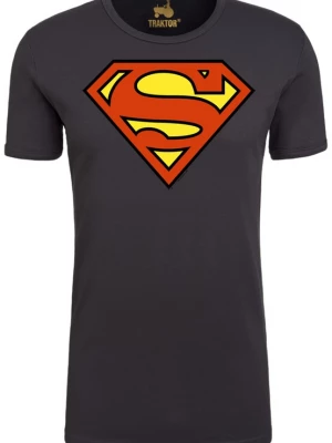 Foto van product LOGOSHIRT Shirt 'Superman Logo' grijs