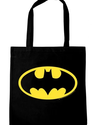 Foto van product LOGOSHIRT Shopper 'DC Comics - Batman' zwart