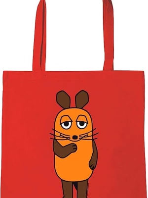 Foto van product LOGOSHIRT Shopper 'Die Sendung mit der Maus' rood