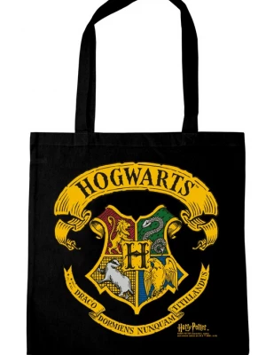 Foto van product LOGOSHIRT Shopper 'Harry Potter Hogwarts' geel / groen / rood / zwart