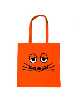 Foto van product LOGOSHIRT Shopper 'Maus - Gesicht' oranje