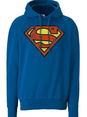Foto van product LOGOSHIRT Trui 'DC - Superman Logo' blauw / geel / rood