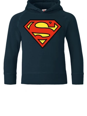 Foto van product LOGOSHIRT Trui 'DC - Superman Logo Clean' donkerblauw
