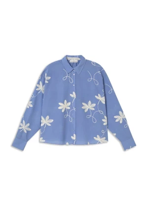 Foto van product Lola Casademunt Blouse crème / hemelsblauw