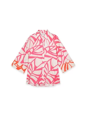 Foto van product Lola Casademunt Blouse kreeft / framboos / wolwit