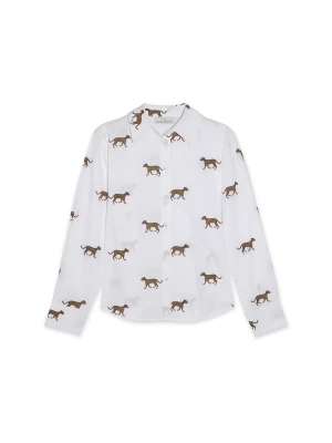 Foto van product Lola Casademunt Blouse lichtbruin / zwart / wit