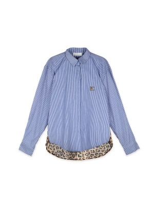 Foto van product Lola Casademunt Blouse saffier / honing / zwart / wit
