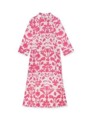 Foto van product Lola Casademunt Blousejurk pink / offwhite