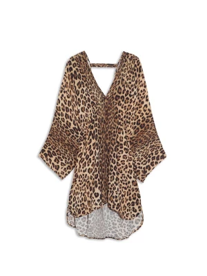 Foto van product Lola Casademunt Jurk bruin / cappuccino / zwart