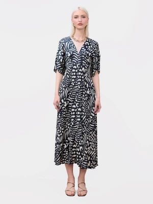 Foto van product Lola Casademunt Jurk marine / wit