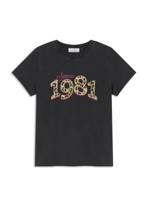 Foto van product Lola Casademunt Shirt donkerbeige / antraciet / pink / zwart