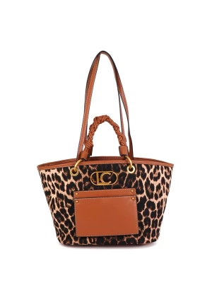Foto van product Lola Casademunt Shopper bruin / cappuccino / zwart
