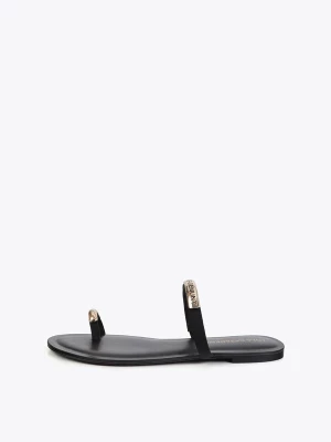 Foto van product Lola Casademunt Teenslipper goud / zwart