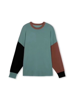 Foto van product Lola Casademunt Trui bruin / jade groen / zwart