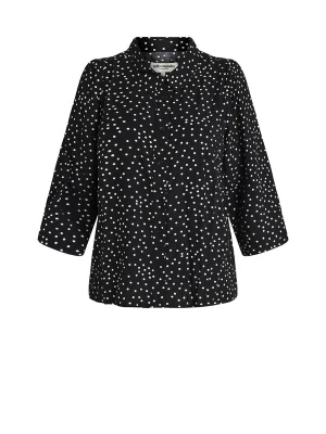 Foto van product Lollys Laundry Blouse 'Bono' zwart / wit