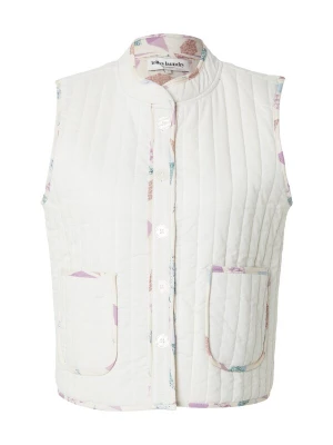 Foto van product Lollys Laundry Bodywarmer 'Cairo' crème / donkerbeige / petrol / lavendel