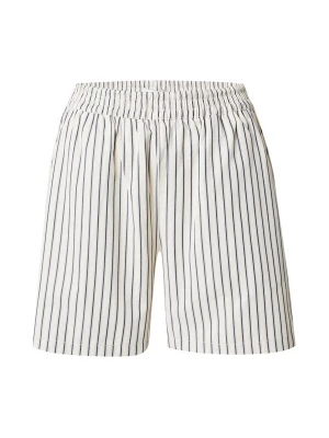 Foto van product Lollys Laundry Broek 'Asta' marine / wolwit