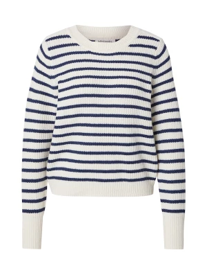 Foto van product Lollys Laundry Trui donkerblauw / wit