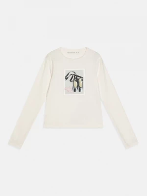 Foto van product Longsleeve Abercrombie & Fitch beżowy