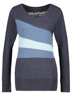 Foto van product Longsleeve ALIFE & Kickin blauw gemêleerd