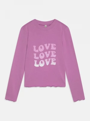 Foto van product Longsleeve Blue Effect donkerroze