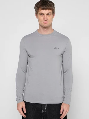 Foto van product Longsleeve KARL LAGERFELD grijs