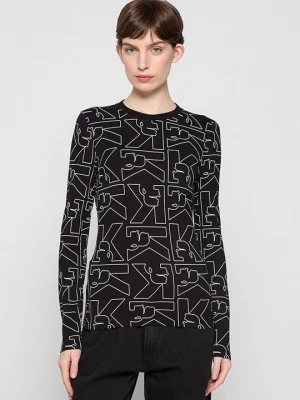 Foto van product Longsleeve KARL LAGERFELD zwart