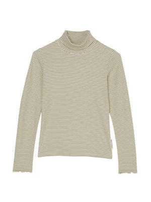 Foto van product Longsleeve Marc O'Polo lichtgeel