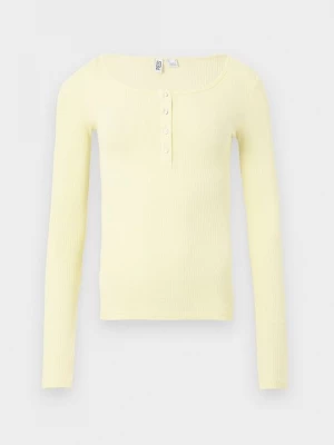 Foto van product Longsleeve Pieces lichtgeel