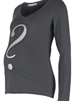 Foto van product Longsleeve Queen Mum donkergrijs