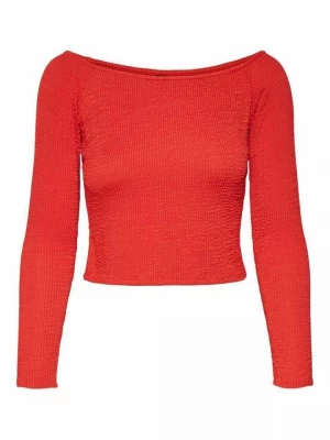 Foto van product Longsleeve SOMETHINGNEW rood gemêleerd