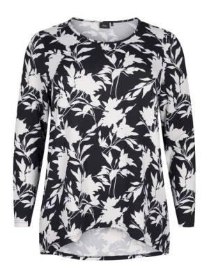 Foto van product Longsleeve Zizzi gemêleerd donkerblauw