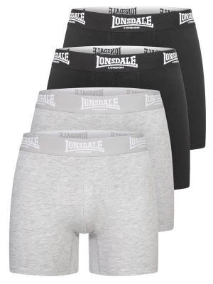 Foto van product LONSDALE Boxershorts grijs gemêleerd / zwart / wit