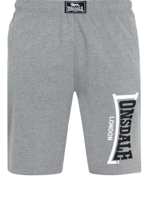 Foto van product LONSDALE Broek 'Jam' grijs gemêleerd / zwart / wit