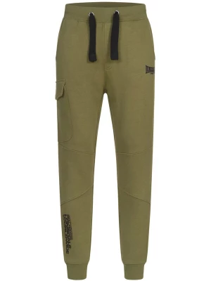 Foto van product LONSDALE Broek 'Tweedmouth' olijfgroen / zwart