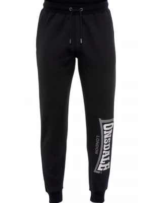 Foto van product LONSDALE Broek 'Wooperton' donkergrijs / zwart / wit